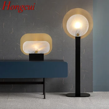 Под лампа Hongcui Nordic от мрамор, луксозна Модерна Семейна хол, Спалня, Творчески Декоративна лампа за сядане