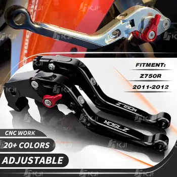 За Kawasaki Z750R Z750 R 2011-2012 Лост за съединител, Спирачни дискове, Регулируеми, Сгъваеми дръжки, Лостове, Аксесоари за мотоциклети, резервни Части