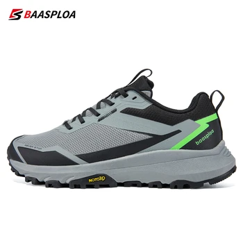 Bassploa / Нова мъжки обувки за дейности на открито, дишаща лека нескользящая марка спортни обувки, ежедневни мъжки обувки за ходене