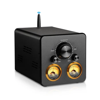 TPA3255 Стерео Усилвател на Мощност Bluetooth 300Wx2 Клас D Двоен VU-Meter Amplificador APTX-HD Усилвател за Домашно Аудио Динамика