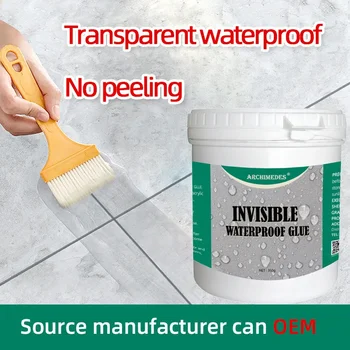 Гидроизоляционное покритие, Прозрачен гидроизоляционный лепило, Водоустойчив лак, Прозрачно лепило, Нано-лепило за защита от течове в тоалетната.