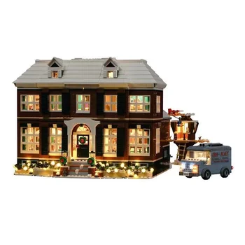 3955 БР САМ 21330 Alone Home Комплект за дома Модел Строителни тухли Развитие играчки за момчета Детски Коледни подаръци
