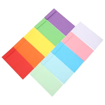 120шт Парични Пликове за Парични Пликове Икономични Цветни Пликове Хартиени Пликове