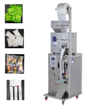 Автоматична машина за опаковане на гранулиран прах, кафе, захар, чай, запечатващи машини за торби, богат на функции пакетираща машина