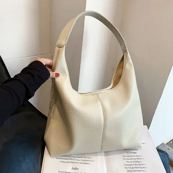 CGCBAG Вместительные чанти-тоут за жени 2023, модни проста чанта през рамо, с висококачествена дизайнерска дамска чанта от изкуствена кожа, чанти