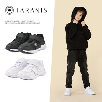 Детски обувки TARANIS, нескользящие износоустойчиви маратонки, топла мека, удобна мода дишаща зимни обувки за момичета и момчета