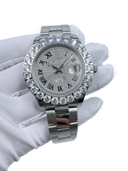 Мъжки часовник Diamond Starry, 41 мм, каишка от прецизен стомана