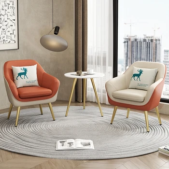 Дизайнерски стол за дневна Relax Луксозни Мобилни Хотелски Акцентные столове за четене на открито на Мебели за дома El Hogar CY50KTY