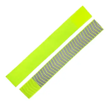 Светлоотразителни armlets за джогинг, Нарукавная превръзка от неопрен за каране на съоръжения с повишена видимост