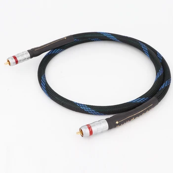 Мед Цифров Коаксиален аудио кабел HiFi OFC С Позлатени Конектори RCA-RCA Plug