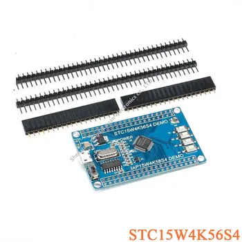 1бр STC15W4K56S4 STC Основната Development Board Модул едно-чип 51 1T Цикъл UART 2,5-5,5 v 4096 RAM Системна такса