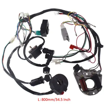 Комплект кабели за изграждане на окабеляването CDI е подходящ за електрически квадроцикла ATV 50 70 90 110 125cc