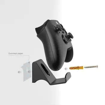 2 Бр, С Монтиран На Стената Окачен На Стена Детска Дръжка Контролер, Слушалки Кука Закачалка Универсален Държач Стелажи За Съхранение На Ps5 Xbox Pro Switch