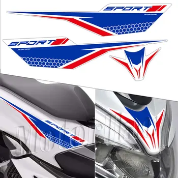 Комплект Стикери За Мотоциклет 3M Страничния Обтекател на Предната Стикер Комплект Непромокаеми Аксесоари За Honda Pcx 125 150 PCX125 PCX150